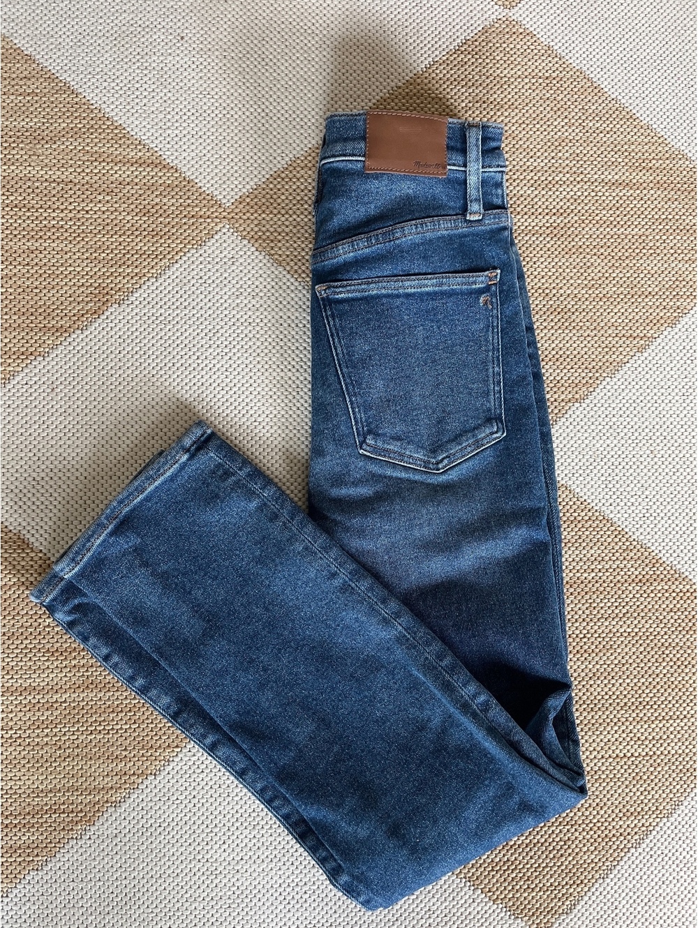Madewell The Perfect Vintage Jean in Classic Blue Denim, Size 26